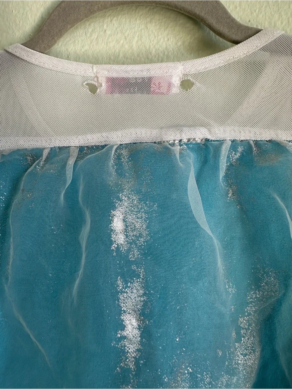 Elsa Inspired Sparkly Blue ICE Princess Dress Euro size 130 or US 7-8